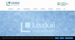 Desktop Screenshot of liszkai.hu