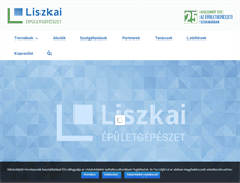 Tablet Screenshot of liszkai.hu